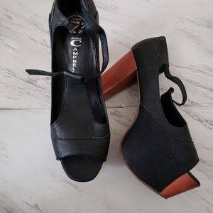 Jeffrey Campbell foxy-wood gently used